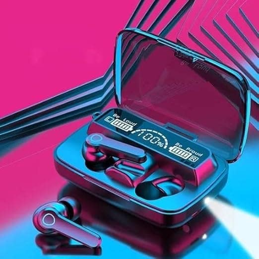M-19 Bluetooth Earbuds with Smart Display view 3