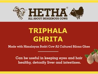 Triphala Ghrita (Size - 200 ml) by HETHA
