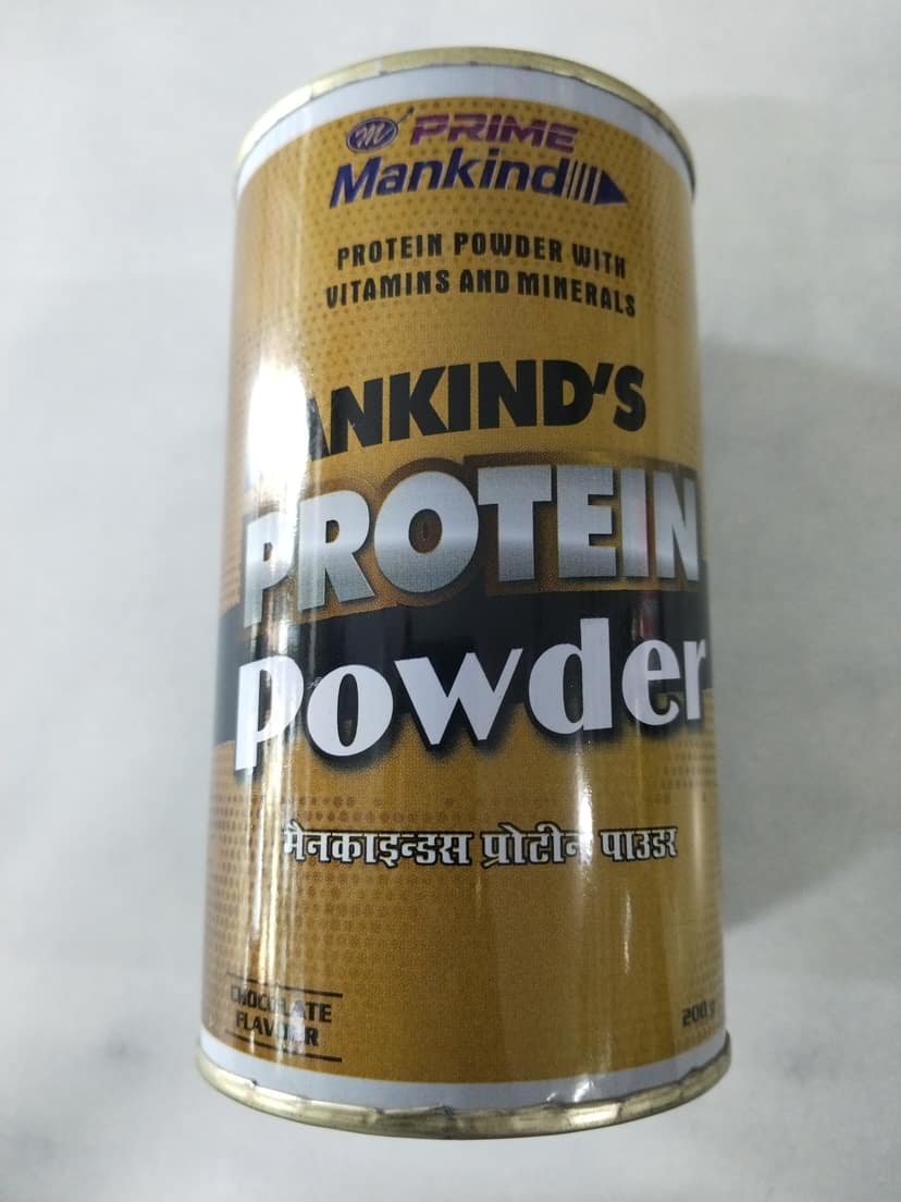 Prime mankind protien powder chocolate flavour