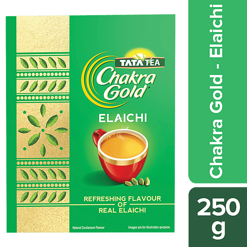 Tata Tea Chakra Gold Tea - Elaichi, 250 g