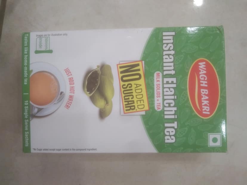 Wagh bakri instant elachi tea