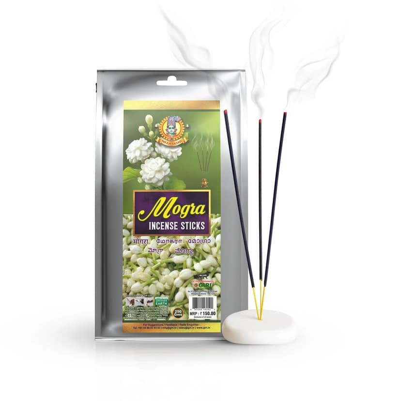 Giri Mogra Incense Sticks - 250 Gms | Agarbathi | Agarbatti for Pooja