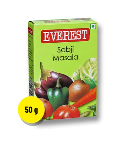 Everest Sabji Masala Carton 50 Gm