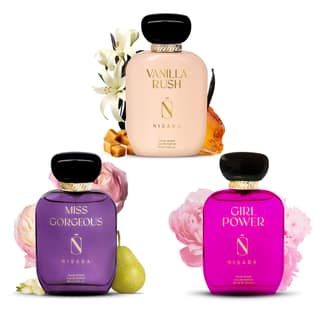 Nisara Vanilla Rush Perfume For Woman 100 ml (100ml pack 3, Vanilla) Nisara Vanilla Rush Perfume For Woman 100 ml (100ml pack 3, Vanilla) - 100 ml (Pack of 1)