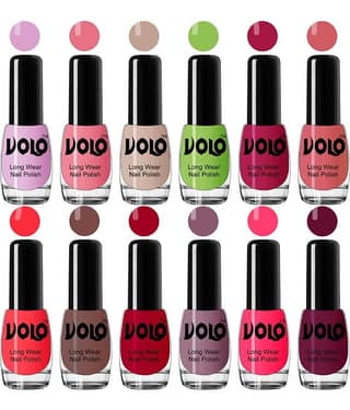 VOLO True Wear High Gloss Impresso Nail Polish Sets of 12 Multi Glossy 60 mL