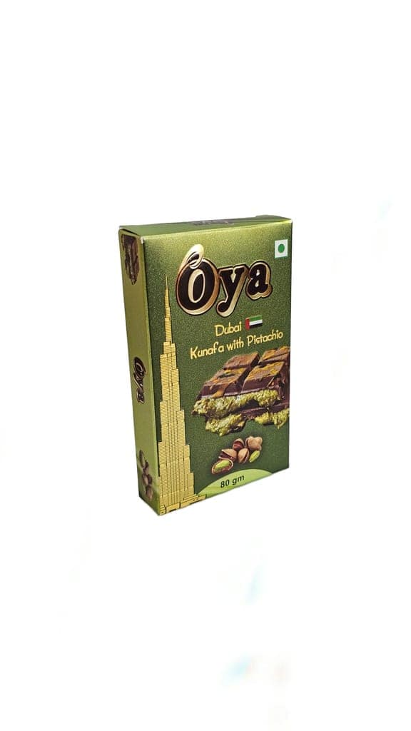 Oya Dubai Premium Kunafa with Pistachio Dessert Box 80g view 10
