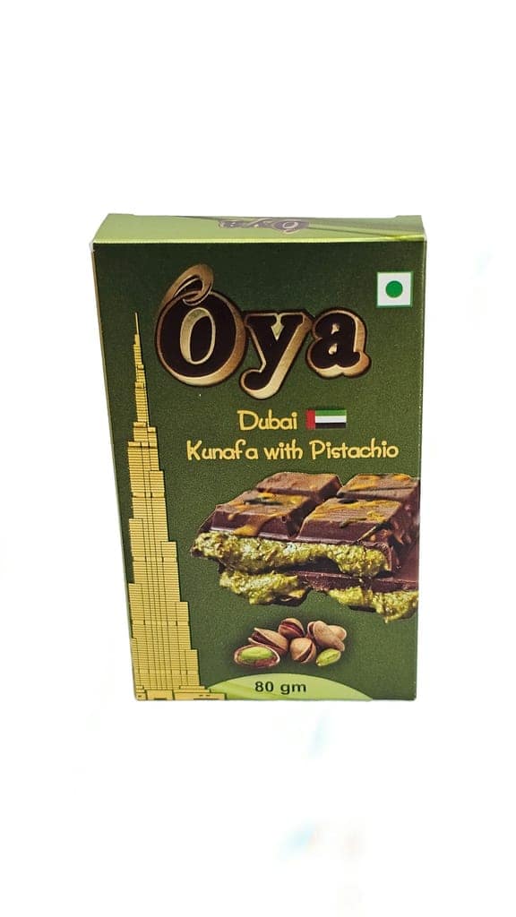 Oya Dubai Premium Kunafa with Pistachio Dessert Box 80g view 5