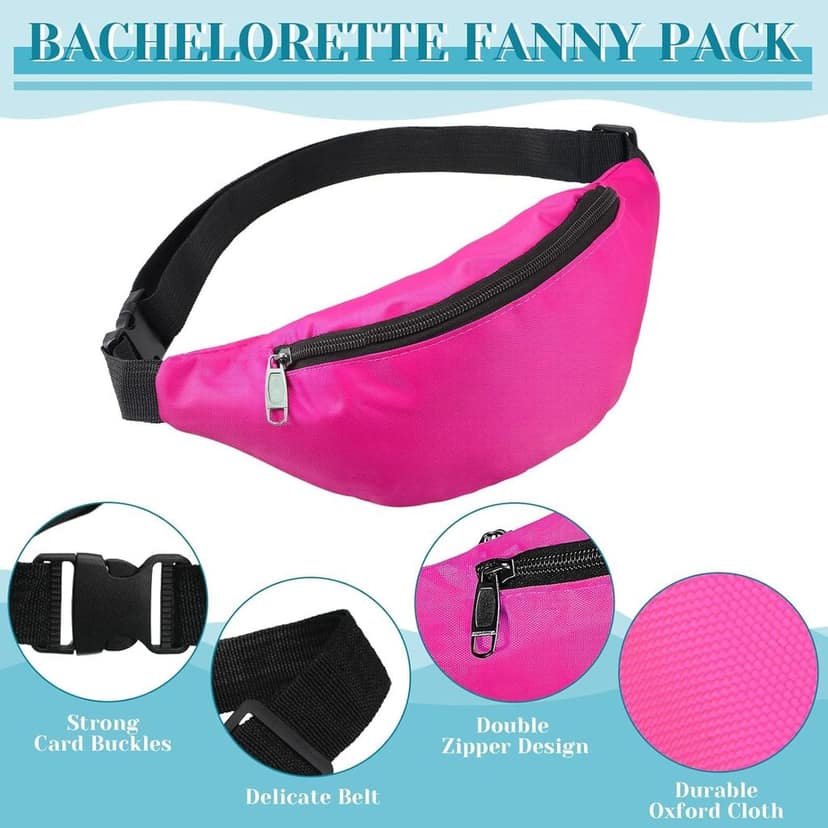 Adjustable Travel Waist Bag – Secure Zipper & Lightweight Design view 2