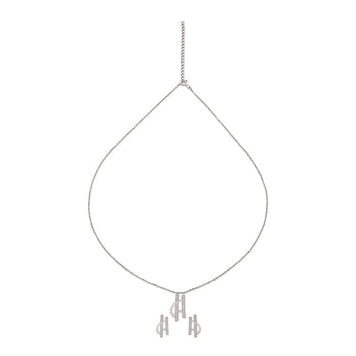 Silver Celestial Pendant Set view 6
