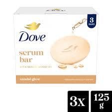 DOVE SANDALWOOD BAR 3U X 125G