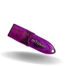 mToken FIPS USB Token for Digital Signature for Income Tax, IT, ROC, GST | Pack of 1 token