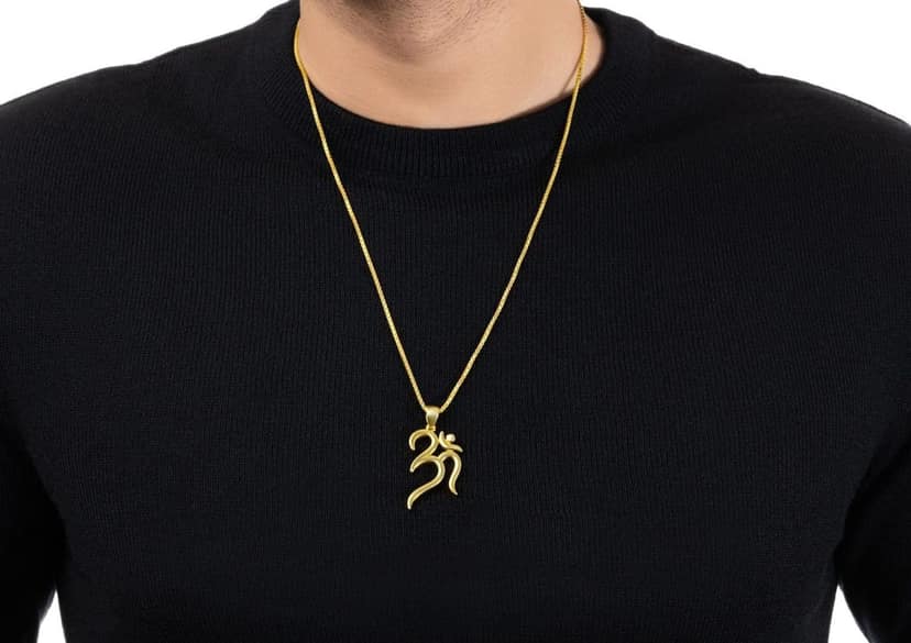 Classic Om Pendant view 4