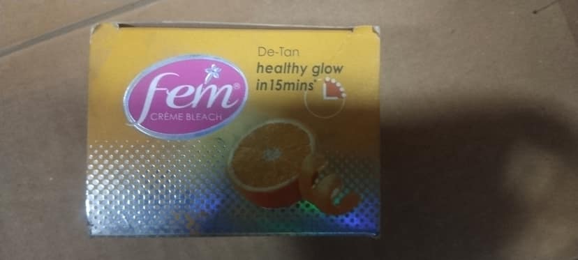 Fem cream bleach De -Tan