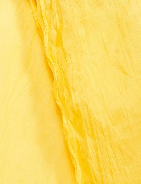DUPATTA BAZAAR Women's Yellow Cotton Dupatta view 2