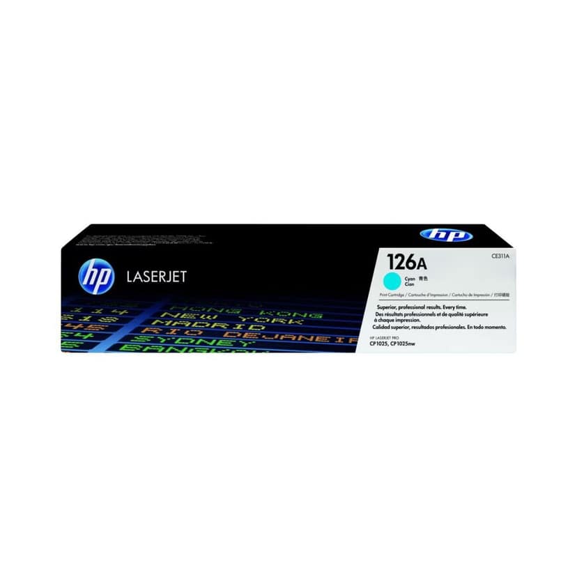 HP 126A Cyan Original LaserJet Toner Cartridge (CE311A) view 3
