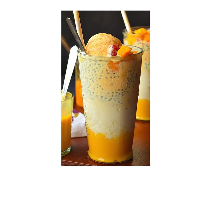 Brew Lab Mango Flavored Falooda | Instant Falooda Mix | Easy to Make Mix it with Milk 250 g view 5