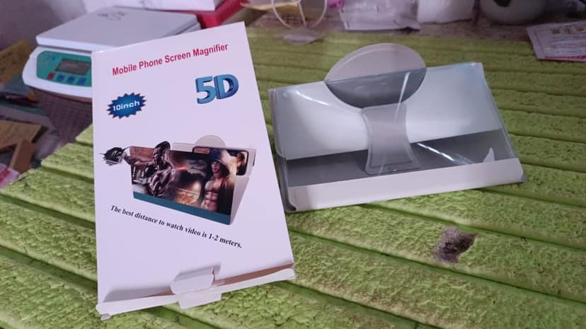5D HD Mobile Phone Screen Magnifier Amplifier (1 Pc / 10 Inch) view 7