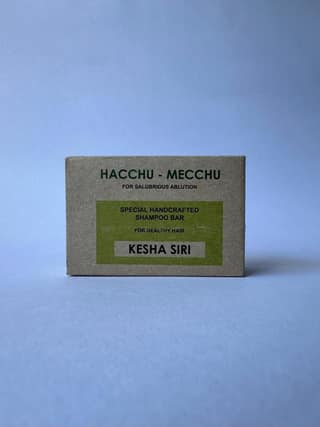 HACCHU MECCHU Special Handcrafted Shampoo Bar for Healthy Hair - KESHA SIRI