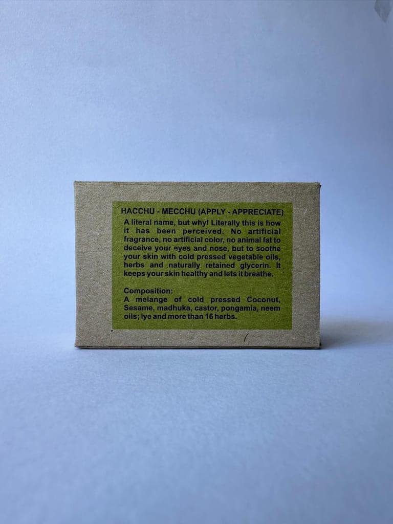 HACCHU MECCHU Special Handcrafted Shampoo Bar for Healthy Hair - KESHA SIRI view 2
