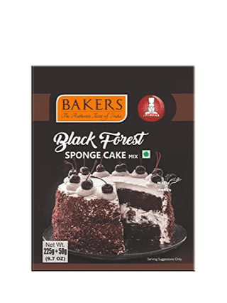 Bakers Black Forest Cake Mix, 225 gm - Bakers Black Forest Cake Mix, 225 gm