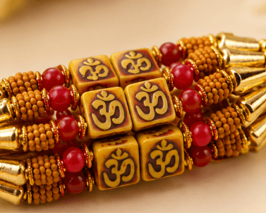 Handcrafted Decorative Rakhi for Raksha Bandhan Festive Gifting view 2