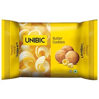 Unibic Cookies - Butter, 150 G Carton