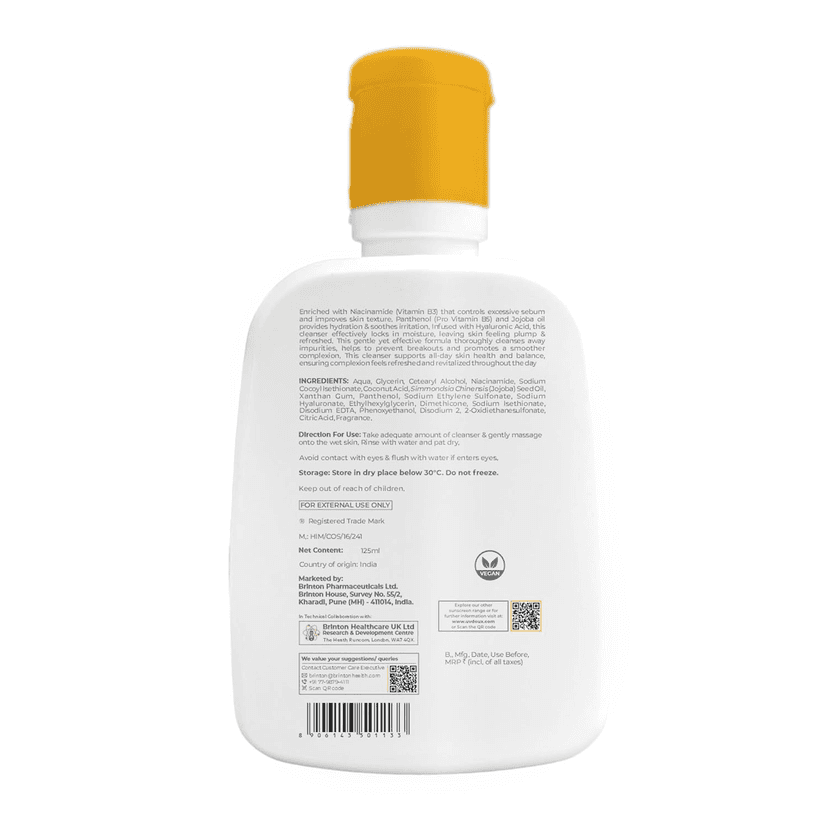Brinton UV Doux Face Cleanser 125 ml (Pack of 3) view 2