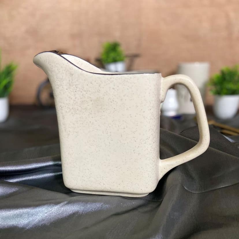 Ceramic Dining Matte White Ceramic 500ml Jug