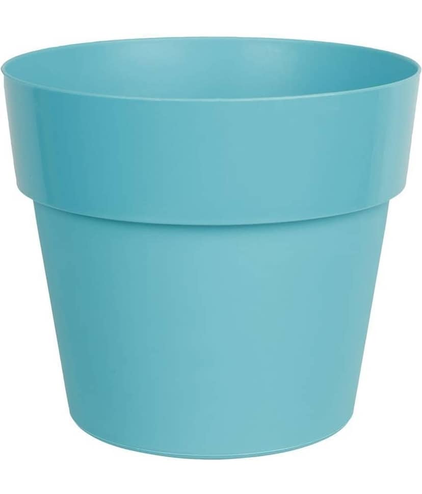 Green Color Plastic Pots & Planters for Gardening, Indoor & Outdoor ( Pack of 3 ) - 14cm (Length) view 2