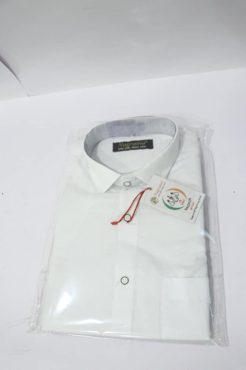White Cotton Shirt view 2