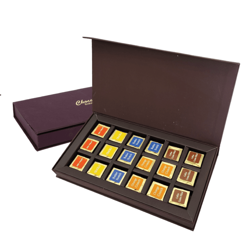 18 Chocolate Cuppa Board Premium Box