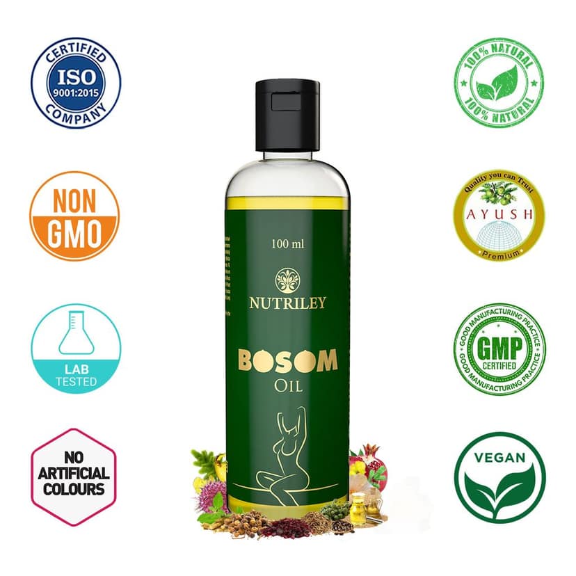 Nutriley Bosom - Breast Enlargement Oil (100 ML) view 3