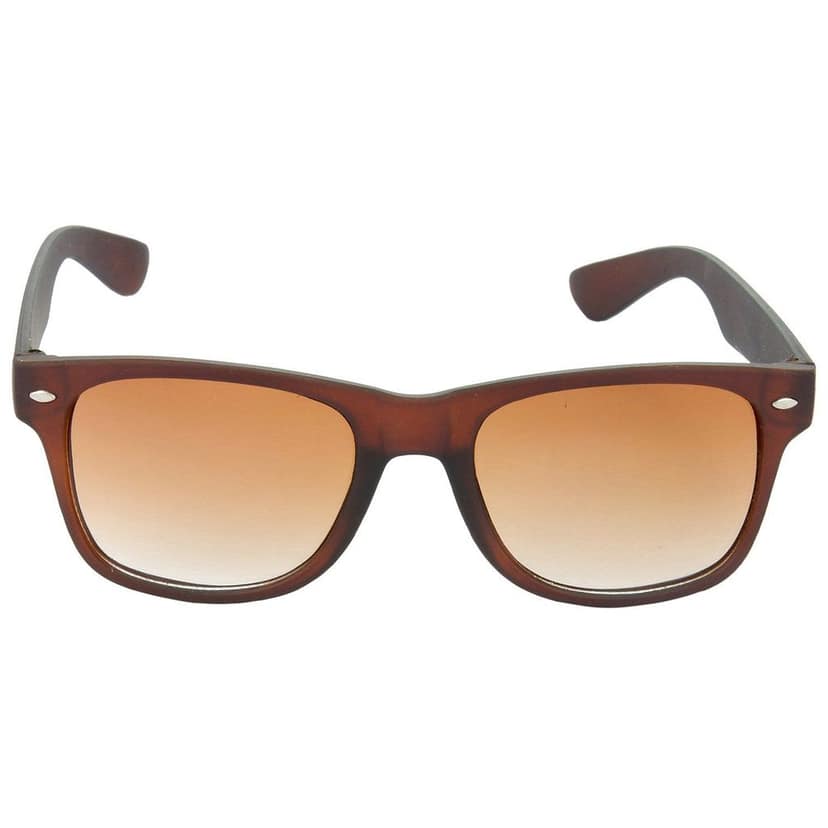 HRINKAR Men Women Boys & Girls Pilot Sunglasses Brown & Violet Frame, Brown & Grey Lens (Medium) Pack of - 2 view 2