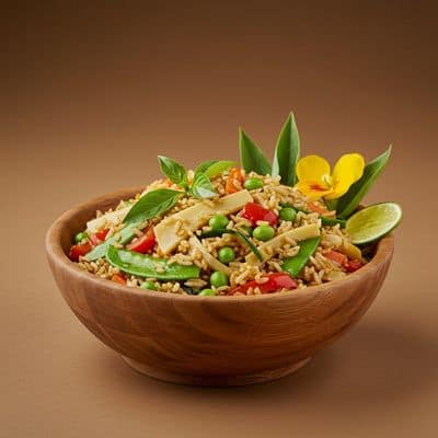 Veg Thai Bamboo Rice