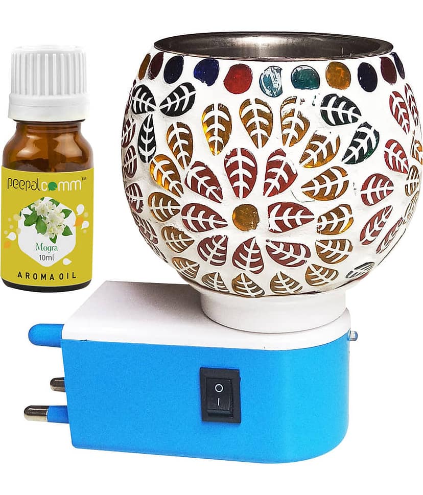 Peepalcomm Ceramic Aroma Oils & Diffusers Set - Pack of 2
