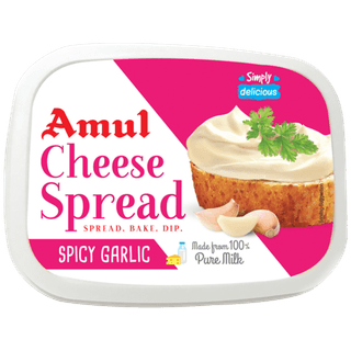 Amul Cheese Spread Spicy Garlic 200G