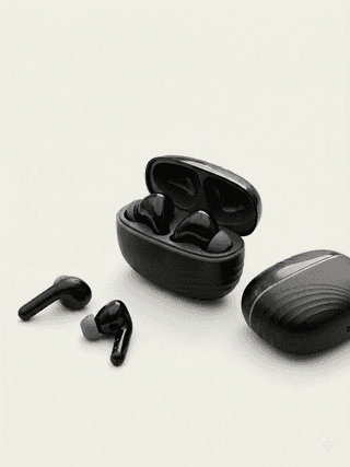 Wireless Bluetooth Earbuds with Fast Pairing, Hi-Fi Stereo Sound, Touch Control, Type-C Charging Case, TWS Earphones for Calling, Gaming & Music