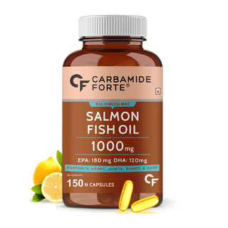 Carbamide Forte Salmon Fish Oil 1000mg Softgel Capsule150 Nos