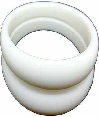 Bovzen White Bangle ( Pack of 2 )