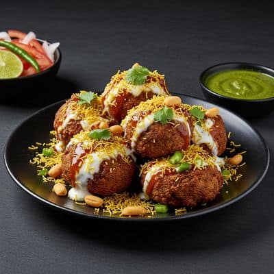 Cutlet Chaat