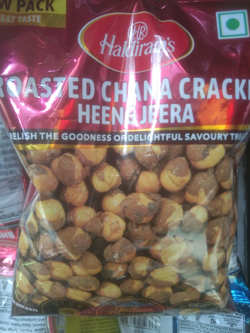 Haldiram roasted chana cracker heeng jeera 38g