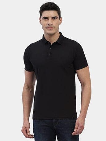 Hummel Swift Sports Polo Collar Tshirt Pack Of 2 (Blue/Black) view 2