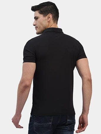 Hummel Swift Sports Polo Collar Tshirt Pack Of 2 (Blue/Black) view 6
