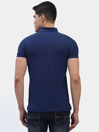 Hummel Swift Sports Polo Collar Tshirt Pack Of 2 (Blue/Black) view 7