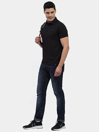 Hummel Swift Sports Polo Collar Tshirt Pack Of 2 (Blue/Black) view 8