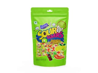 Derby Sour Lover Candy Standy Pouch 50Pcs - Pack Of 70