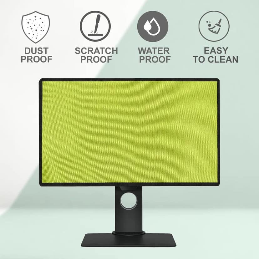 PalaP Super Premium Dust Proof Monitor Cover for ACER 24 inches Monitor (Green) view 6