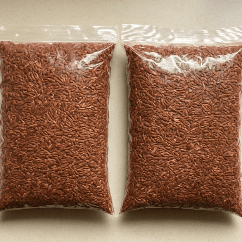 Parvati Mini Mart's organic red rice view 2