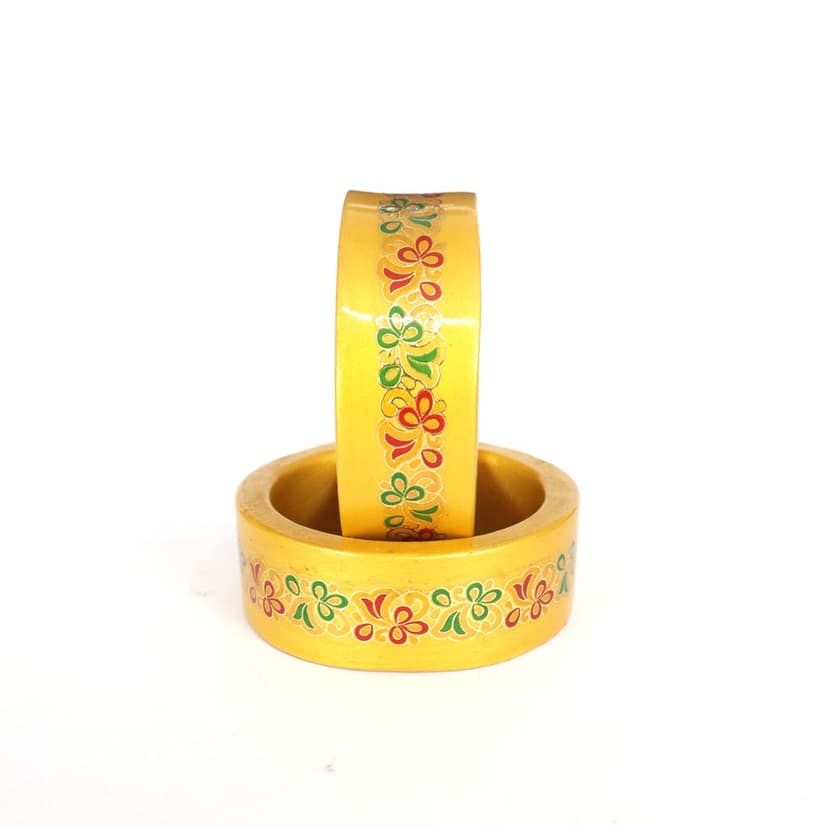 FHS Traditional Handmade Flowers Design - Yellow view 2
