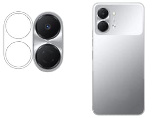 ISAAK Back Camera Lens Protector compatible for Tecno Spark GO 3 (Pack of 1)